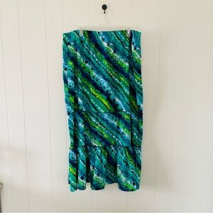 Vibrant Multicolor Maxi Skirt